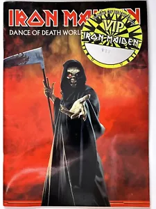 Iron Maiden Pass & Program Bruce Dickinson Dance of Death World Tour 2003 - 2004 - Picture 1 of 18