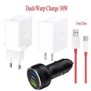 For Oneplus Warp Charger Dash Charge Fast One Plus 8 7 7t Pro 6 Nord N10 CE N200 - Picture 1 of 24