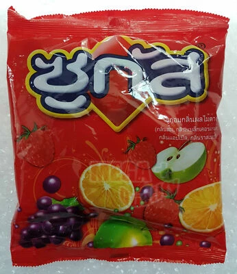 95 g Sugus Surtido Sabor Masticable Suave Caramelo Dulce Frutado Gomoso Snack Mezcla Sabor Foto 1 de 4