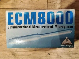 Behringer ECM8000 Measurement Condenser Microphone, Ultra-Linear, Studio Use - Picture 1 of 3