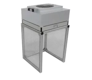 Dust Free Room Phone Repair Optical Electronic Component Single Fan Fume Hood - Picture 1 of 21
