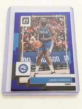 James Harden 2022-23 Panini Donruss Optic Purple Stars Prizm /17