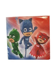PJ Masks 16 Luncheon Lunch Napkins Birthday Party - Picture 1 of 3