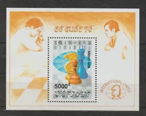 1991 Vietnam Souvenir Sheet Chess Scott # 2302 MNH - Picture 1 of 1