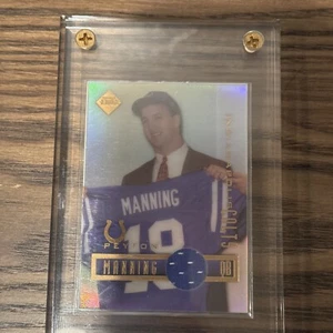 Payton Manning Rookie Patch Relic Card Edge - Picture 1 of 2