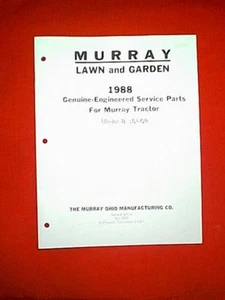 MURRAY TRACTOR / RIDING MOWER MODEL 8-36508 PARTS MANUAL - Picture 1 of 1