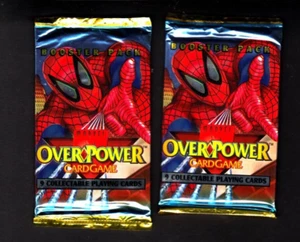 1995 Fleer/Marvel - Menge 2 - OverPower Booster ungeöffnete Packungen - Bild 1 von 1