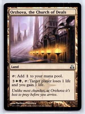 2006 MTG - Orzhova, the Church of Deals Guildpact Regular Uncommon 162/165 - Image 1 of 2