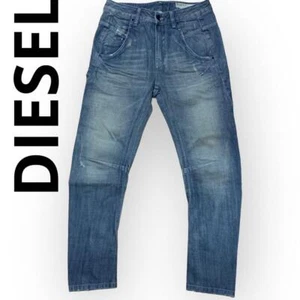 Diesel Women S Made In Italy Slim Tapered Denim Pants Luxury Regular Fit Casual - Picture 1 of 14