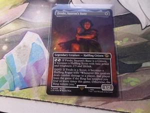 MTG 2023 Magic LTR 448 FOIL Frodo, Sauron's Bane - UMP Promos BORDERLESS MINT NM - Picture 1 of 1