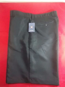 New With Tags***Chaps Golf Black Flat Front Shorts Size: 40 Style 21931R FAST SH - Picture 1 of 5