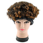 Headband Perücke Afro Kinky Curly Perücken Wig kurzhaarperücke Cosplay Teil