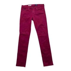 AG Adriano Goldschmied The Stilt Mid-Rise Red Damen Denim Skinny Jeans 26R - Bild 1 von 6
