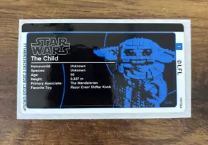 Lego Star Wars 75318 - The Child - Sticker Sheet Only - Picture 1 of 1