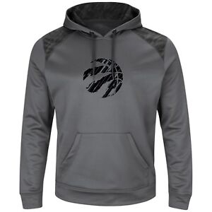 Men's Toronto Raptors Reflective Logo Amor Sweatshirt Hoodie By Majestic Small
