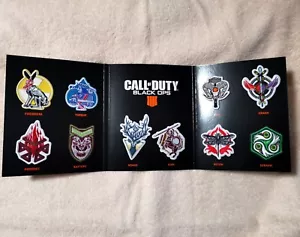 Call Of Duty Black Ops 4 Mystery Collector Specialist Iron on patches - Picture 1 of 7