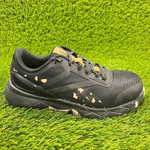 Reebok Nanoflex TR Womens Size 7W Black Composite Toe Work Shoes Sneakers - Picture 1 of 10