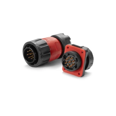 Waterproof Plastic Soldering/Crimping Assembly Wire Automotive Connector 12 Pin - Image 1 of 4