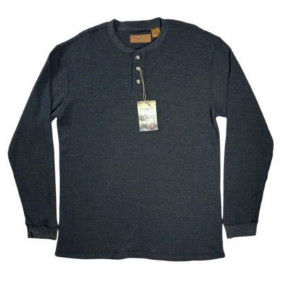 Camisa Henley Térmica Manga Larga Clearwater Outfitter Exterior Carbón Grande Foto 1 de 4