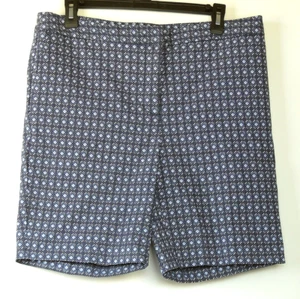 Pantalones Cortos Mario Serrani Azul Estampado Cómodo Elástico Rayón con Control Abdomen 12 - Imagen 1 de 2
