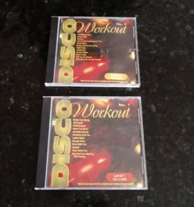 DISCO WORKOUT LEVEL 1 LEVEL 2 SPORTS MUSIC CD SET - Picture 1 of 6