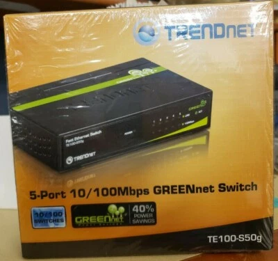 TRENDnet  TE100 (TE100S50G) 5-Ports External Switch - Image 1 of 4