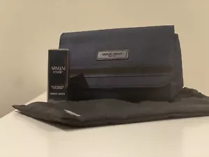 Armani Code 15ml EDT Gift Set with Navy Wash Bag/ Toilety Bag - Picture 1 of 8