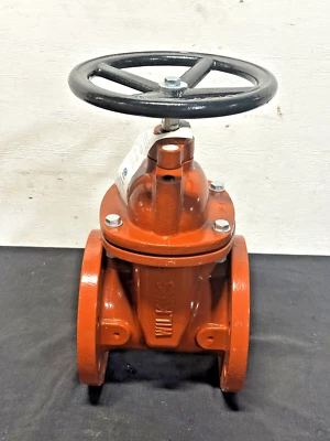 Wilkins Zurn 48-509 MDL 48 4" Resilient Wedge Gate Flange Valve 250PSI 214A - Image 1 of 4