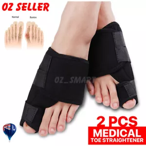 Toe Splint Corrector Strap Orthopedic Hallux Valgus Bunion Straightener Support - Picture 1 of 11