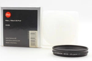 [Top MINT w/Case] Leica E55 Circular Polarizer Lens Filter 13335 From JAPAN - Picture 1 of 9