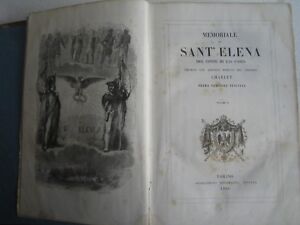 SALDI - MEMORIALE DI SANT'ELENA DI LAS CASES ORNATO, FONTANA 1846 - NAPOLEONE