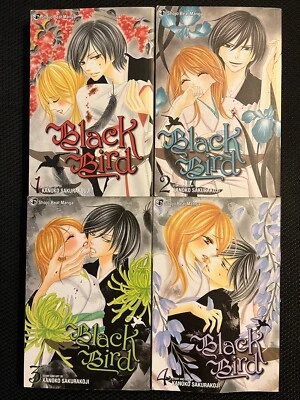 Black Bird Vol 1, 2, 3, 4 Manga 💜 Romance Inglés Shojo Beat Novela Gráfica Viz Foto 1 de 4