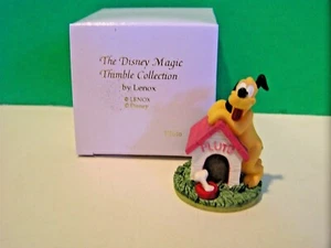 LENOX Disney PLUTO THIMBLE Perro Casa -- -- NUEVO en CAJA - Imagen 1 de 3