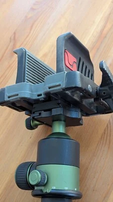 DESERT COW DESIGNS Bog Death Grip Tripod Saddle to Arca-Swiss Adapter for Ball Head Upgrade