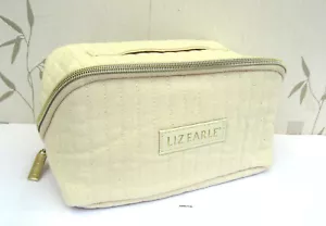 Liz Earle Cream Make up / Vanity Bag with handle - Picture 1 of 1