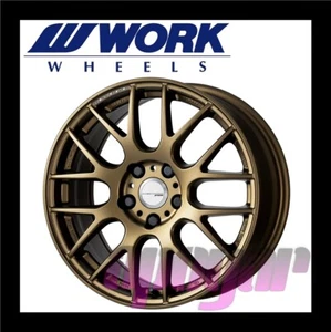 WORK EMOTION M8R WHEEL (1pcs) 17 inch 8.0J 32 5H 114.3 Ashed Titanium (AHG) - Picture 1 of 1