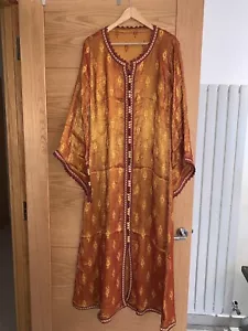 Hand made Moroccan Kaftan size (M-L) - Picture 1 of 7