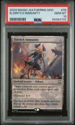 MTG Eldritch Immunity Modern Horizons 3 Commander (M3C) Rare #33 PSA 10 Gem Mint - Image 1 of 2