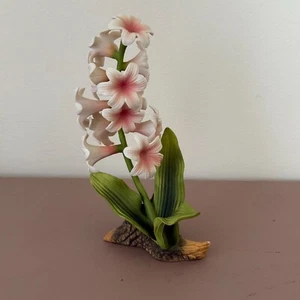 Vintage Lefton Hyacinthus Flower Figurine Geo. A. Lefton CKM 11733 - Picture 1 of 7