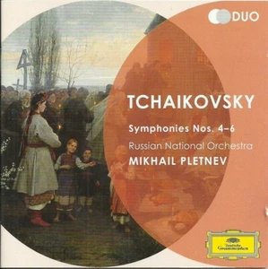 2 CD Tchaikovsky Symphonien Nr. 4-6, Mikhail Pletnev, Russian National Orchestra - Bild 1 von 2