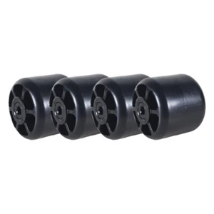 Set Of 4 Anti Scalp Deck Roller replaces Kubota K5651-46250 - Picture 1 of 1