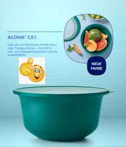 TUPPERWARE Mezclador 7,5 l Aloha Peng masa de levadura levadura masa masa de germen - Imagen 1 de 1