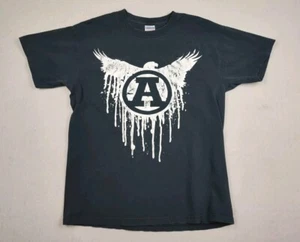VTG Chris Adler Drumwear T Shirt Sz M Lamb of God Official Metal - Picture 1 of 9