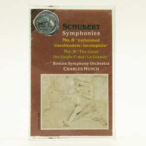 FRANZ SCHUBERT Symphonies 8 Inachevée Et 9 La Grande (Cassette) 1991 - Bild 1 von 4