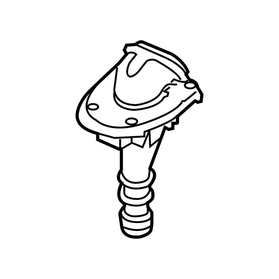 Boquilla de lavado de faros delanteros derecho para pasajero delantero original OEM para BMW 61677179466 Foto 1 de 1