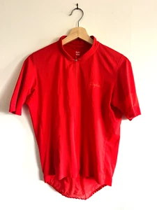 RAPHA Lightweight Men’s Red Cycling Jersey Size M ( Potato Hunting Inscription) - Picture 1 of 6