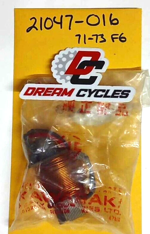 Caixa gerador de iluminação bobina NOS Kawasaki F6 1971 F6-A 1972 F6-B 1973 21047-016 - Imagem 1 de 1
