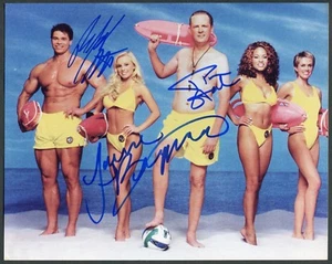 SON OF THE BEACH SIGNED 8X10 PHOTO X3 JAIME BERGMAN ROLAND KICKINGER TIM STACK - Picture 1 of 2