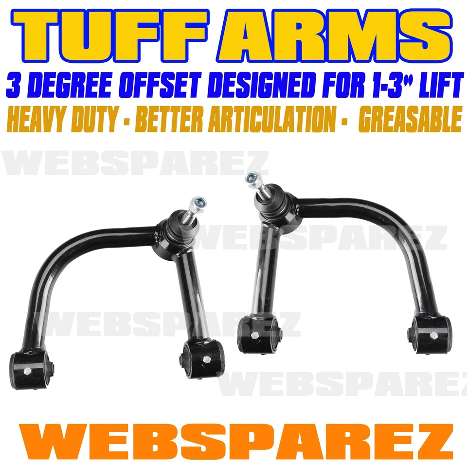 HEAVY DUTY TUFFARMS Front Upper Control Arms for Toyota Hilux N70 2005-15 L&R - image 1 of 2