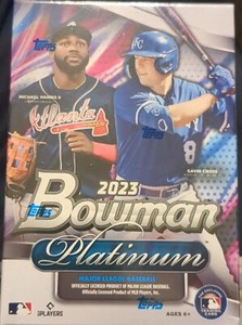 2023 TOPPS BOWMAN PLATINUM MLB Blaster Box Brand New Factory Sealed